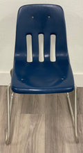 Load image into Gallery viewer, 14 inch Virco 9000 Series Sled Base Student Chair, Navy Blue (RF)