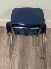 Load image into Gallery viewer, 18 inch Virco 9000 Series Sled Base Student Chair, Navy Blue (RF)