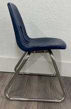 Load image into Gallery viewer, 18 inch Virco 9000 Series Sled Base Student Chair, Navy Blue (RF)