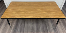 Load image into Gallery viewer, 24" x 60" Rectangle Activity Table, Adjustable Legs, Medium Oak, Wood Grain Top (RF)