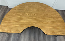 Load image into Gallery viewer, 48" x 72" Kidney Activity Table, Adjustable Legs, Wood Grain Top (RF)