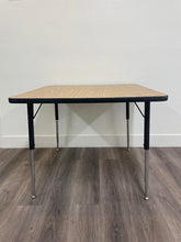 Load image into Gallery viewer, 36in x 36in Square Activity Table, Adjustable Legs, Wood Grain Top (RF)