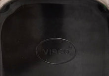 Load image into Gallery viewer, Virco 3640BR Sled Combo Desk, Black Hard Plastic Seat, Woodgrain Laminate Top (RF)