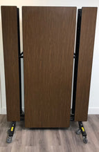 Load image into Gallery viewer, 12ft Cafeteria Lunch Table w/ Bench Seat, Walnut Wood Grain, Palmer Hamilton Brand, Dual Sizes, Adult & Elementary Size (RF)