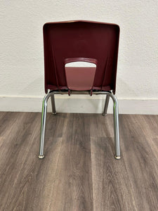 16 inch Artco Bell Uniflex Student Chair, Burgundy (RF)