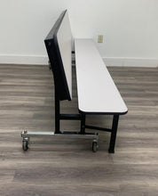 Load image into Gallery viewer, Sico 8ft Mobile Convertible Bench Table, Gray, Adult Size (RF)