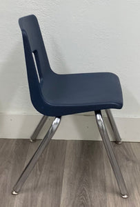 16 inch Artco Bell Uniflex Student Chair, Navy Blue (RF)