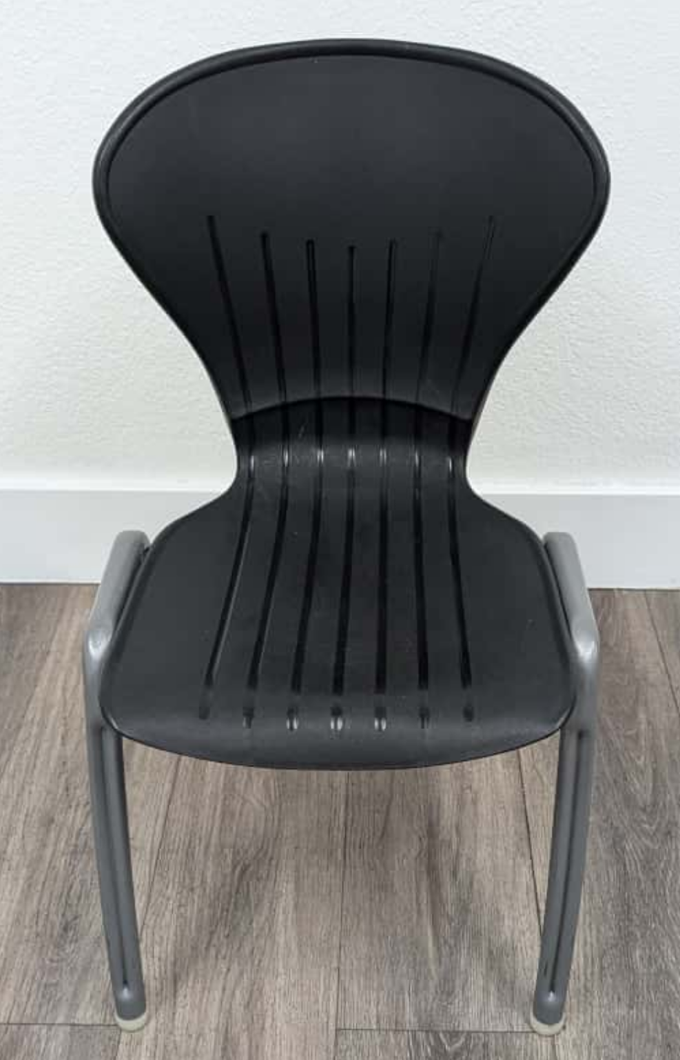 14 inch Stack Student Chair, Black (RF)