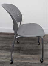 Load image into Gallery viewer, 18 inch Student Chair, Gray, Rollers (RF)

