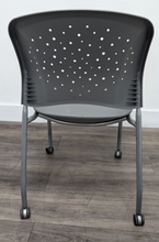 Load image into Gallery viewer, 18 inch Student Chair, Gray, Rollers (RF)
