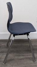 Load image into Gallery viewer, 18 inch USA Capitol Euroflex Stack Student Chair, Navy Blue (RF)

