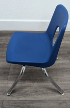 Load image into Gallery viewer, 14 inch Academia Stack Student Chair, Royal Blue (RF)
