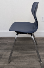 Load image into Gallery viewer, 18 inch USA Capitol Euroflex Stack Student Chair, Navy Blue (RF)
