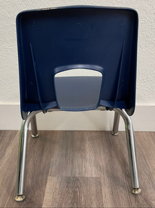 12 inch Artco Bell Uniflex Student Chair, Navy Blue (RF)