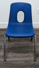 Load image into Gallery viewer, 16 inch Academia Stack Student Chair, Royal Blue (RF)
