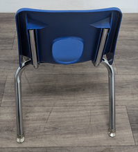 Load image into Gallery viewer, 14 inch Academia Stack Student Chair, Royal Blue (RF)
