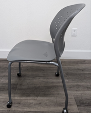 Load image into Gallery viewer, 18 inch Student Chair, Gray, Rollers (RF)
