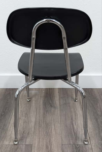 16 inch Stack Student Chair, Black (RF)