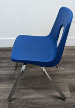 Load image into Gallery viewer, 16 inch Academia Stack Student Chair, Royal Blue (RF)
