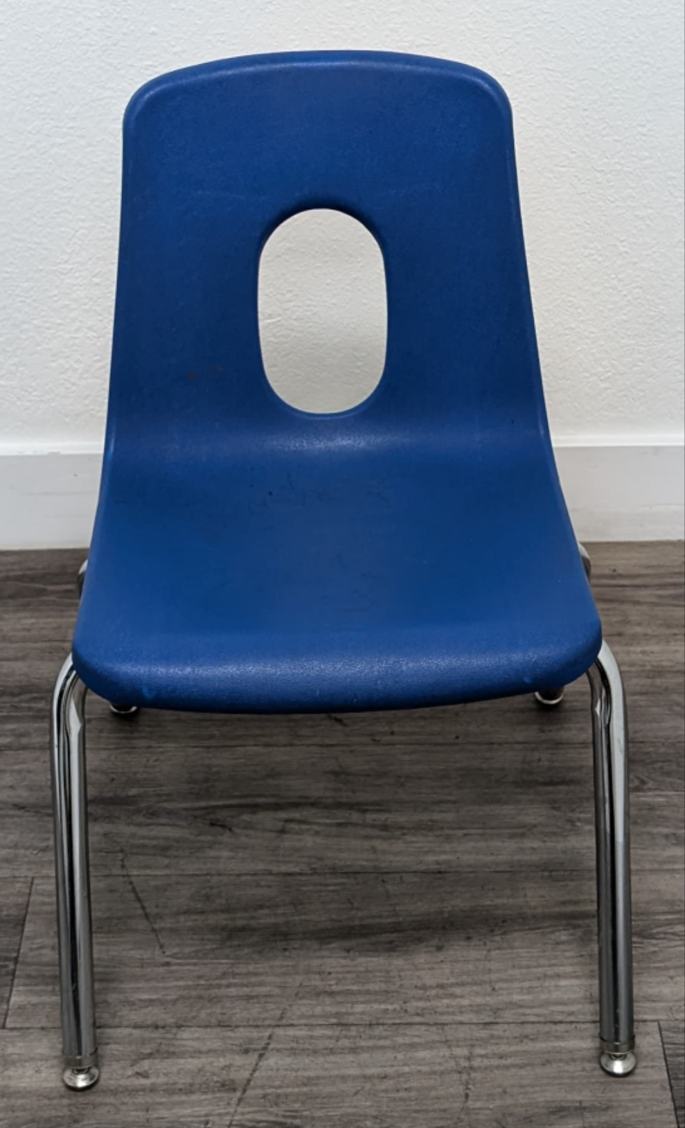 18 inch Academia Stack Student Chair, Royal Blue (RF)