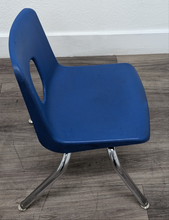 Load image into Gallery viewer, 14 inch Academia Stack Student Chair, Royal Blue (RF)
