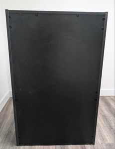 Single Sided Bookcase, L37 in x W12 in x H60 in, Wood, 4 Levels (RF)