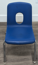 Load image into Gallery viewer, 14 inch Academia Stack Student Chair, Royal Blue (RF)

