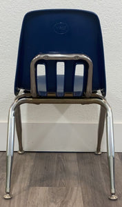 12 inch Virco 9000 Series Student Chair, Navy Blue (RF)