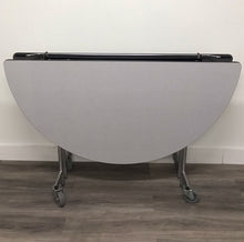 Load image into Gallery viewer, 60in Round Cafeteria Lunch Folding Table, Gray Top, Adult Size (RF)
