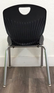 18 inch Ovation Stack Student Chair, Black (RF)