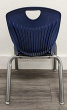 Load image into Gallery viewer, 14 inch Academia Stack Student Chair, Navy Blue (RF)
