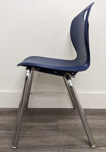 18 inch Ovation Stack Student Chair, Navy Blue (RF)