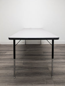 30" x 72" Rectangle Activity Table, Adjustable Legs, Gray Top (RF)