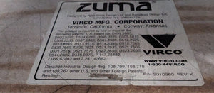 Virco X-ZHEXBRTMX - ZUMA Series, Hexagonal, 22"-34"H with wire book basket & pencil tray Student Open Front Desk w/ Hard Plastic Top (RF)