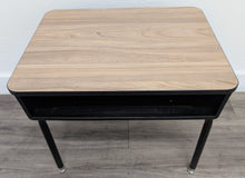 Load image into Gallery viewer, Open Front Student Desk, w/ NEW Replacement Ginger Wood Grain Laminate Top (RF)
