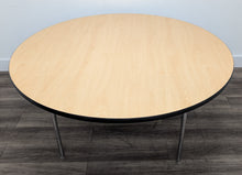 Load image into Gallery viewer, 60" Round Activity Table, Adjustable Legs, Maple Top (RF)
