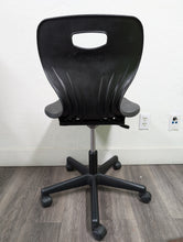 Load image into Gallery viewer, 18 inch USA Capitol Adjustable Rolling Chair, Custers, Black (RF)
