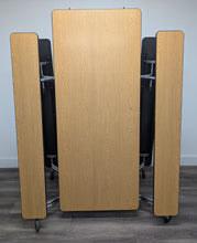 Load image into Gallery viewer, 12ft Cafeteria Lunch Table w/ Wood Grain Bench Seat, Elementary Size (RF)
