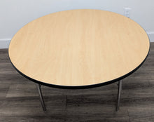 Load image into Gallery viewer, 48" Round Activity Table, Adjustable Legs, Maple Top (RF)
