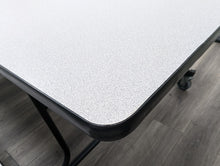 Load image into Gallery viewer, 12ft Cafeteria Lunch Table w/ Bench Seat, Gray, Adult Size (RF)
