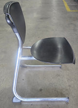 Load image into Gallery viewer, 12.5 inch Cantilever Sled Student Chair, Black (RF)
