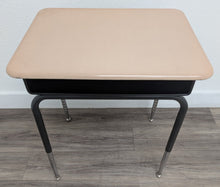 Load image into Gallery viewer, Open Front Student Desk, w/ Hard Plastic Sand Top (RF)

