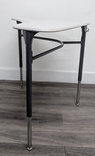 Load image into Gallery viewer, HON Trapezoid Adjustable Student Open Front Desk, Grey Frame w/ Hard Plastic Top (RF)
