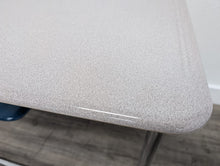 Load image into Gallery viewer, KI Ivy League Combo Desk, Hunter Green Hard Plastic Seat, Gray Spectrum Hard Plastic Top, No Basket, Sled Base (RF)
