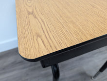Load image into Gallery viewer, Open Front Student Desk, Wood Grain Top w/ Brown or Black Edge (RF)
