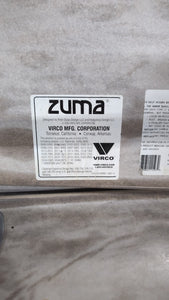 Virco Zuma Adjustable Student Study Open Front Desk w/ Gray Hard Plastic Top (RF)