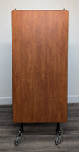 Load image into Gallery viewer, 10ft Rectangle Cafeteria Lunch Folding Table, Wood Grain Cherry Top, Adult Size (RF)
