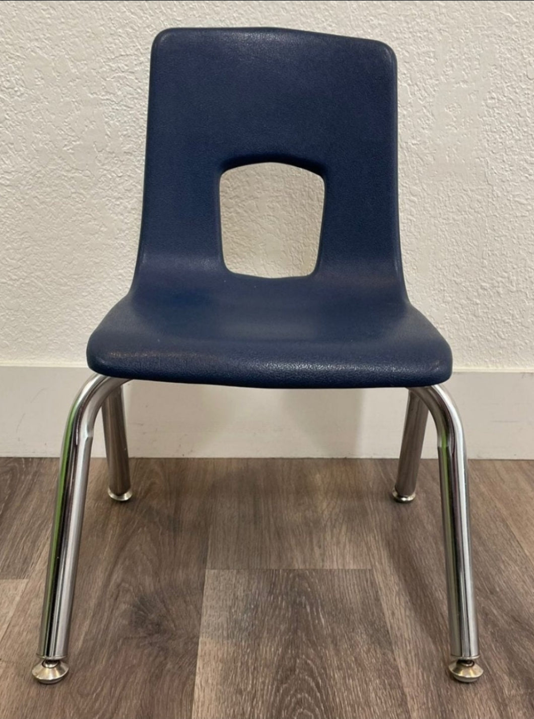 12 inch Artco Bell Uniflex Student Chair, Navy Blue (RF)