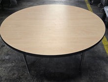 Load image into Gallery viewer, 48" Round Activity Table, Adjustable Legs, Maple Top (RF)
