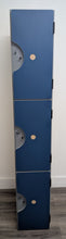 Load image into Gallery viewer, Ideal Lockers, Wooden, Blue, 3 Doors (MS)

